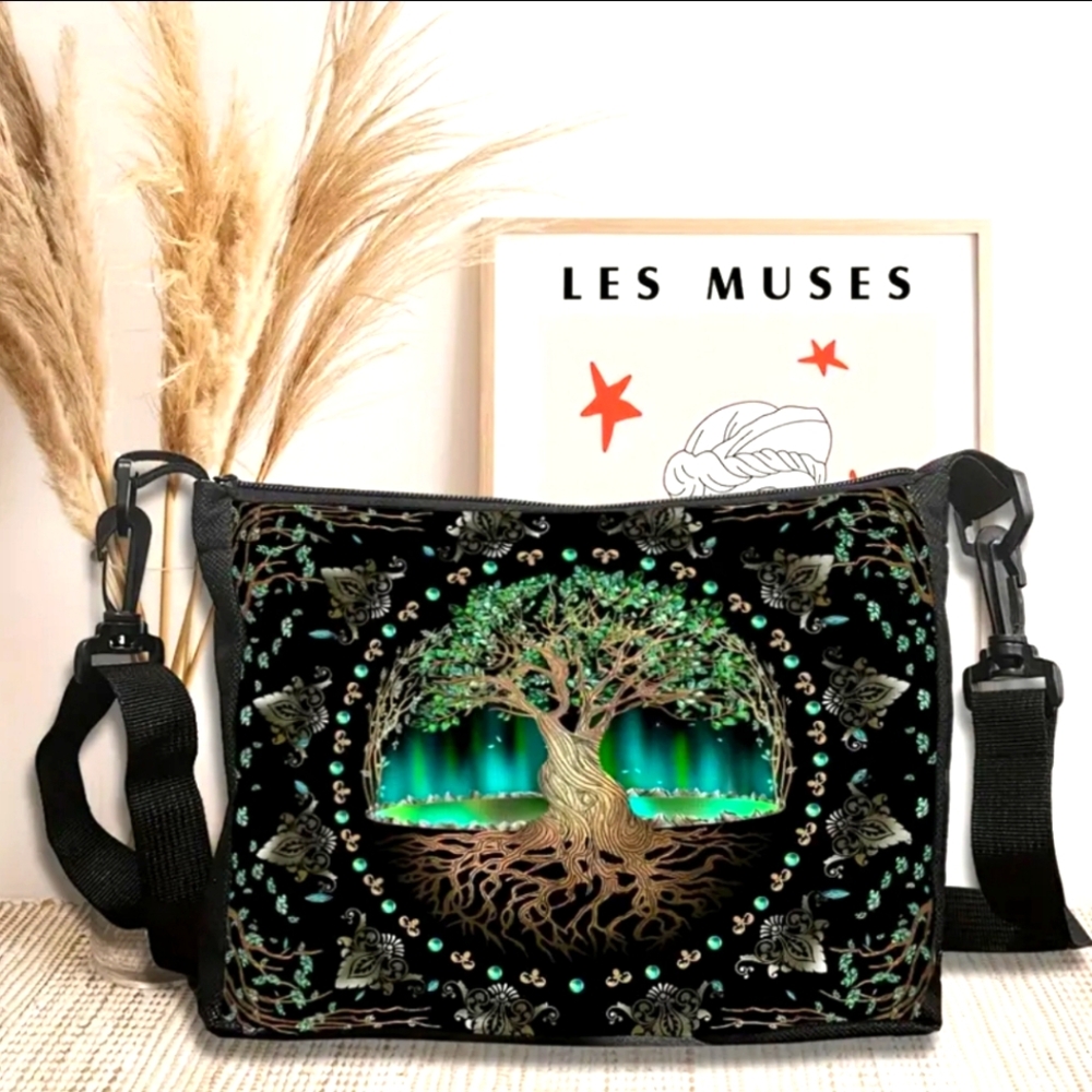 Enchanted tree of life Crossbody Purse